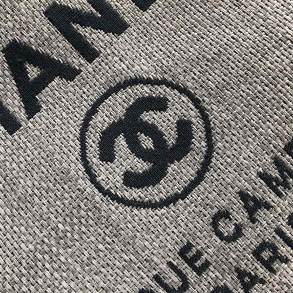 [REP 1:1] Chanel Small Shopping Bag Silver Hardware Grey For Women, Women's Handbags, Shoulder Bags 15.2in/39cm AS3257