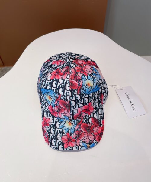 Christian Dior Baseball Cap White/Black Cap