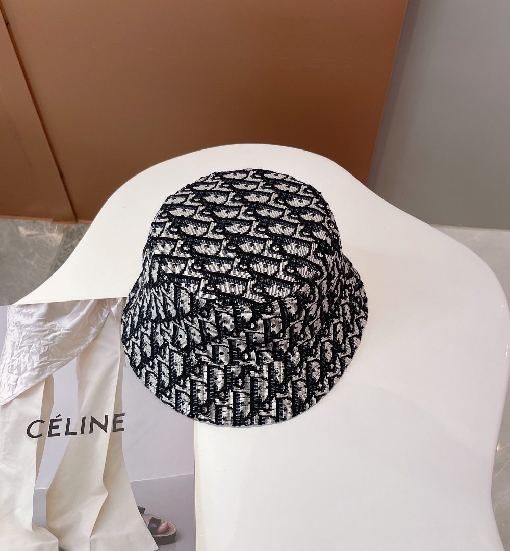 Christian Dior Bucket Hat Black Hat