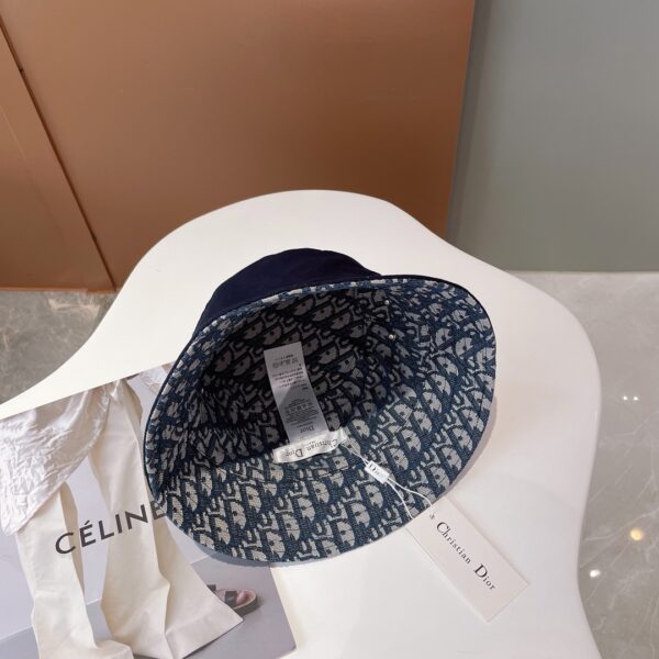 Christian Dior Bucket Hat Dark Blue Hat