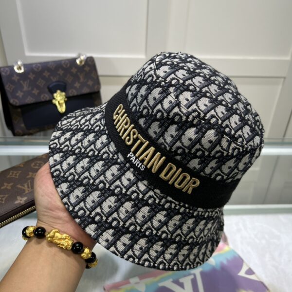 Christian Dior Dioresort Big Brim Hat Black Hat