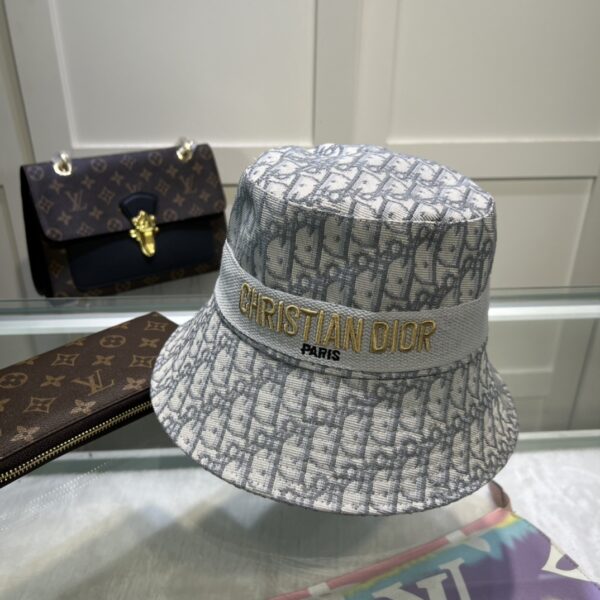 Christian Dior Dioresort Big Brim Hat Grey Hat