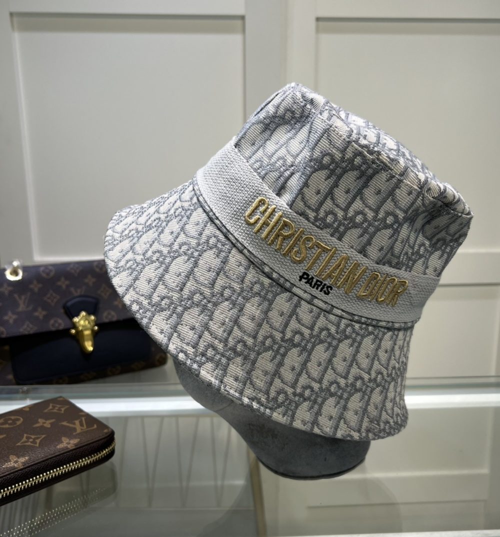 Christian Dior Dioresort Big Brim Hat Grey Hat