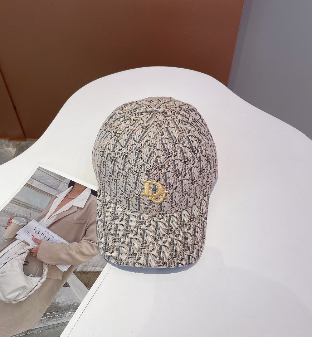 Christian Dior Jack Dior Baseball Cap Grey Cap