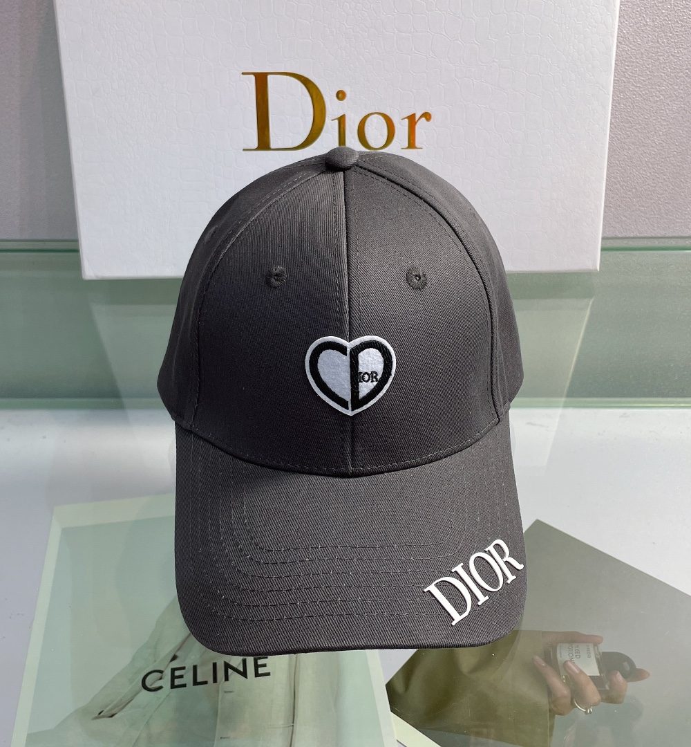 Christian Dior Jack Dior Baseball Cap In Black