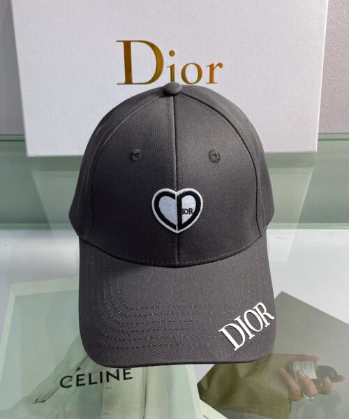 Christian Dior Jack Dior Baseball Cap In Black