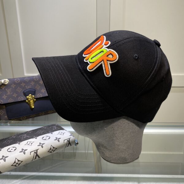 Christian Dior Jack Dior Baseball Cap In Black