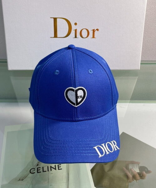 Christian Dior Jack Dior Baseball Cap In Blue