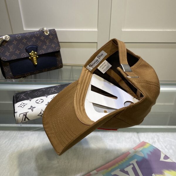 Christian Dior Jack Dior Baseball Cap In Brown