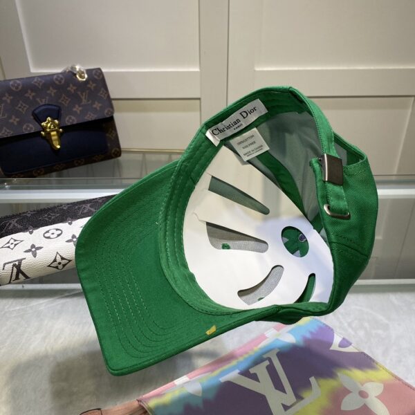 Christian Dior Jack Dior Baseball Cap In Green
