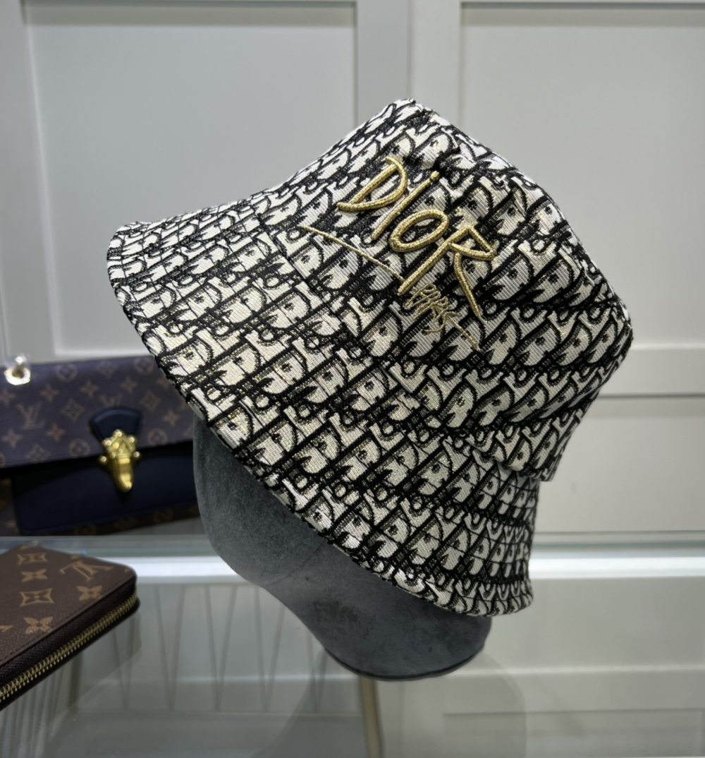 Christian Dior Jack Dior Bucket Hat Black Hat