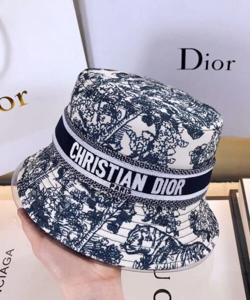 Christian Dior Jack Dior Bucket Hat With Multiple Color