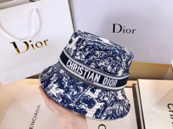 Christian Dior Jack Dior Bucket Hat With Multiple Color