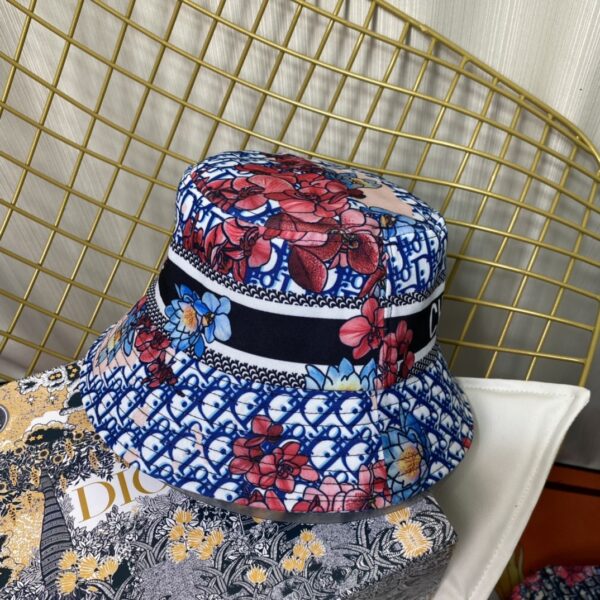 Christian Dior Jack Dior Bucket Hat With Multiple Color