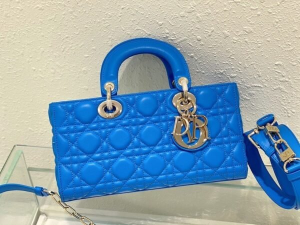 1:1 Replica Christian Dior Lady D-Joy Bag Blue, For Women, Women’s Handbags 26cm/10in CD