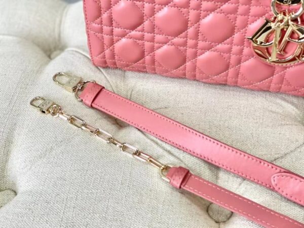 1:1 Replica Christian Dior Lady D-Joy Bag Pink, For Women Women's Handbags, 26cm CD