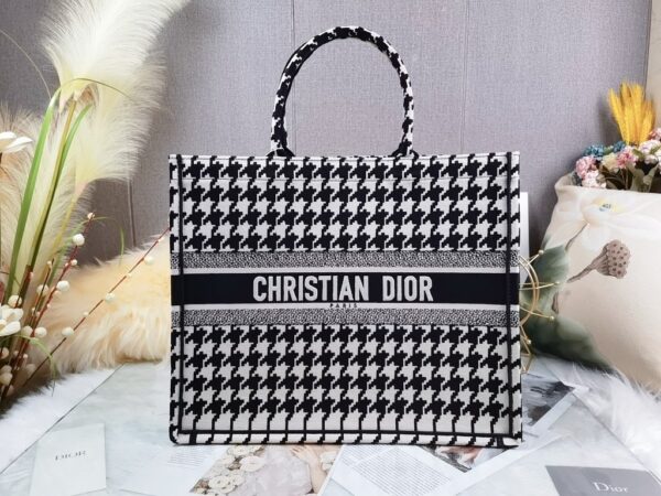 1:1 Replica Christian Dior Large Dior Book Tote Black, For Women, Women’s Handbags 16.5in/42cm CD
