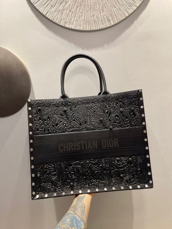 1:1 Replica Christian Dior Large Dior Book Tote Black, For Women, Women’s Handbags 16.5in/42cm CD