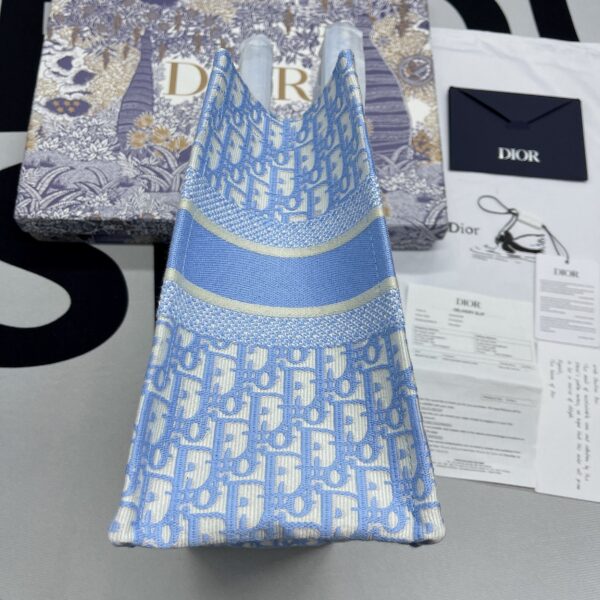 1:1 Replica Christian Dior Large Dior Book Tote Blue, For Women, Women’s Handbags 16.5in/42cm CD