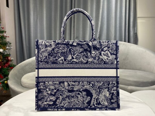 1:1 Replica Christian Dior Large Dior Book Tote Blue Multicolor, For Women, Women’s Handbags 16.5in/42cm CD M1286ZRGO_M928