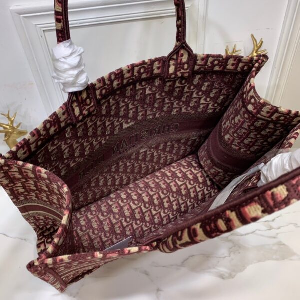 1:1 Replica Christian Dior Large Dior Book Tote Brown For Women 16.5in/42cm CD M1286ZRIW