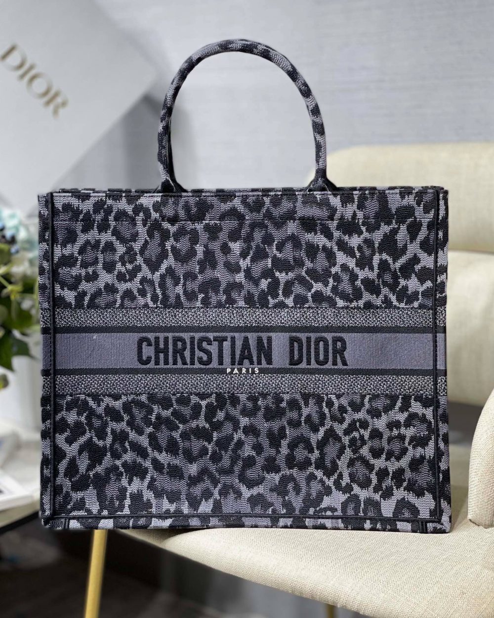 1:1 Replica Christian Dior Large Dior Book Tote Gray Multicolor , For Women, Women’s Handbags 16.5in/42cm CD M1286ZRHM_M842