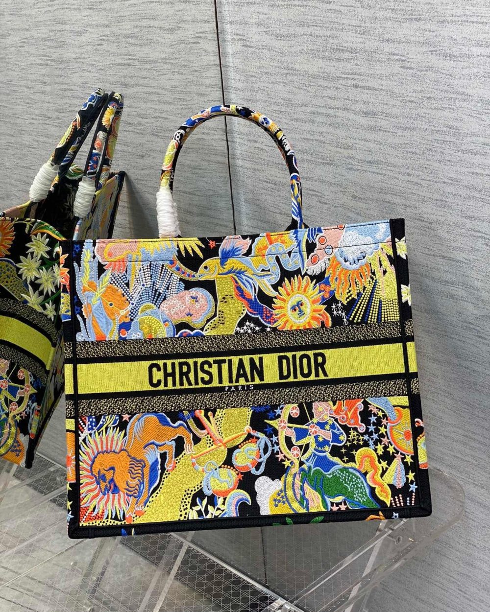 1:1 Replica Christian Dior Large Dior Book Tote Multicolor, For Women, Women’s Handbags 16.5in/42cm CD