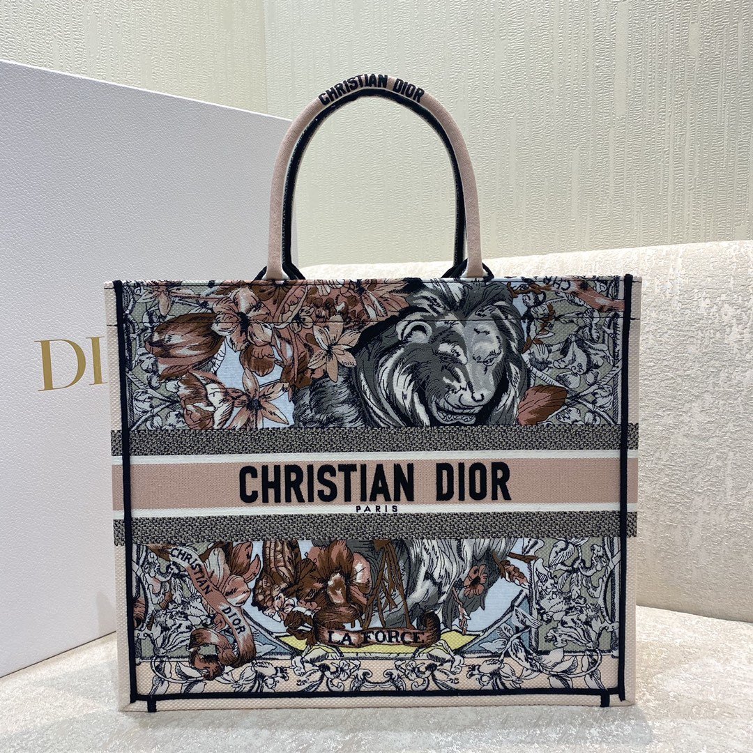 1:1 Replica Christian Dior Large Dior Book Tote Multicolor La Force Embroidery, Multicolor, For Women Women’s Handbags, Shoulder Bags, 42cm CD M1286ZFOR_M884 1 1:1 Replica Christian Dior Large Dior Book Tote Multicolor La Force Embroidery, Multicolor, For Women Women’s Handbags, Shoulder Bags, 42cm CD M1286ZFOR_M884