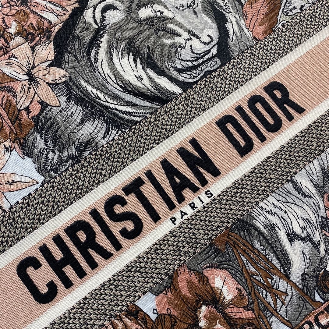 1:1 Replica Christian Dior Large Dior Book Tote Multicolor La Force Embroidery, Multicolor, For Women Women’s Handbags, Shoulder Bags, 42cm CD M1286ZFOR_M884 5 1:1 Replica Christian Dior Large Dior Book Tote Multicolor La Force Embroidery, Multicolor, For Women Women’s Handbags, Shoulder Bags, 42cm CD M1286ZFOR_M884 - Image 5