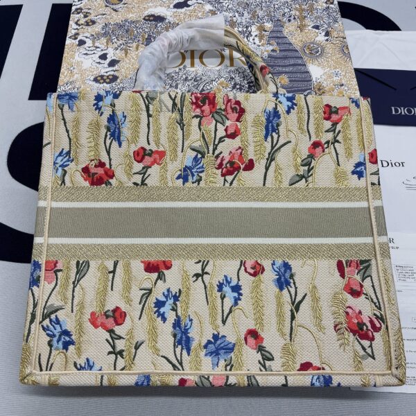 1:1 Replica Christian Dior Large Dior Book Tote White Multicolor, For Women, Women’s Handbags 16.5in/42cm CD