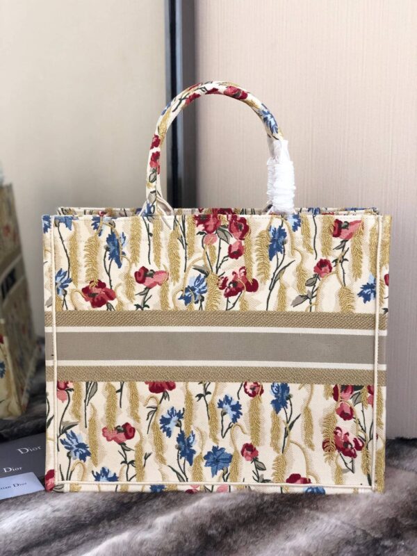 1:1 Replica Christian Dior Large Dior Book Tote White Multicolor, For Women, Women’s Handbags 16.5in/42cm CD