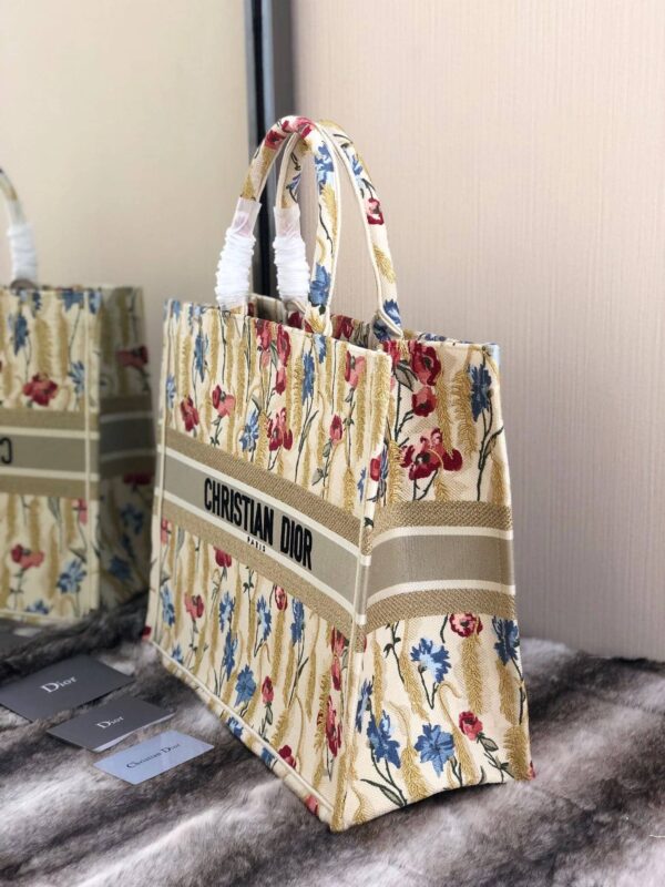 1:1 Replica Christian Dior Large Dior Book Tote White Multicolor, For Women, Women’s Handbags 16.5in/42cm CD