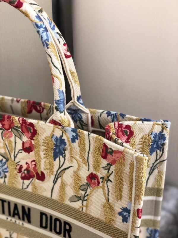1:1 Replica Christian Dior Large Dior Book Tote White Multicolor, For Women, Women’s Handbags 16.5in/42cm CD
