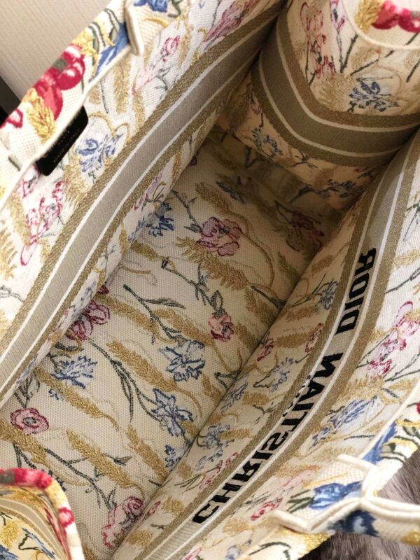 1:1 Replica Christian Dior Large Dior Book Tote White Multicolor, For Women, Women’s Handbags 16.5in/42cm CD