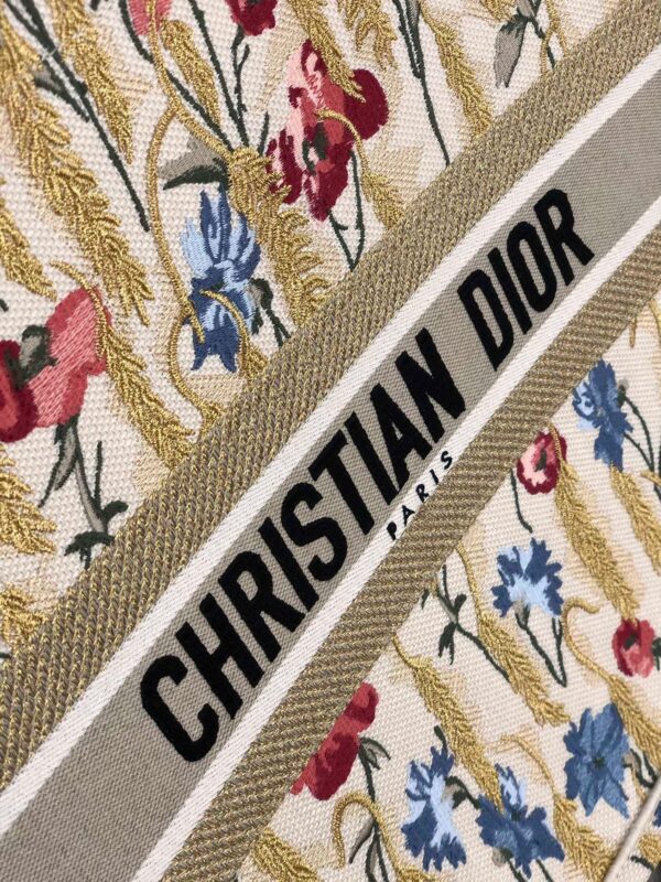 1:1 Replica Christian Dior Large Dior Book Tote White Multicolor, For Women, Women’s Handbags 16.5in/42cm CD