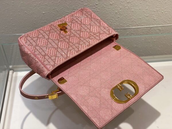 1:1 Replica Christian Dior Medium Dior Caro Bag Pink, For Women, Women’s Handbags 27.5cm/10.8in CD