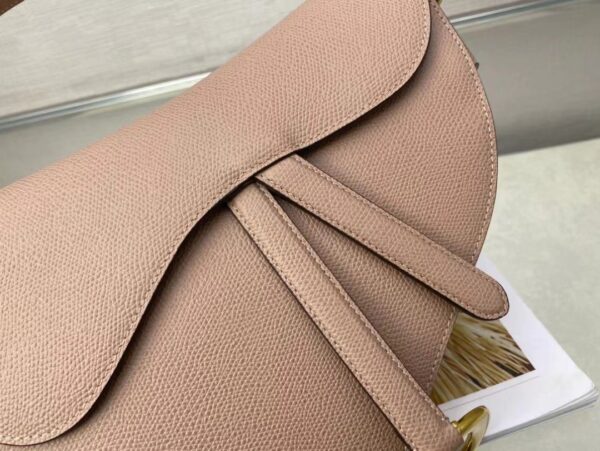 1:1 Replica Christian Dior Saddle Bag With Strap Gold Toned Hardware For Women 25.5cm/10in CD M0455CBAA_M50P