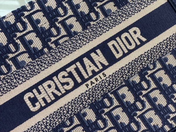 1:1 Replica Christian Dior Small Dior Book Tote Blue, For Women, Women’s Handbags 26.5cm/10.5in CD M1265ZRIW_M928