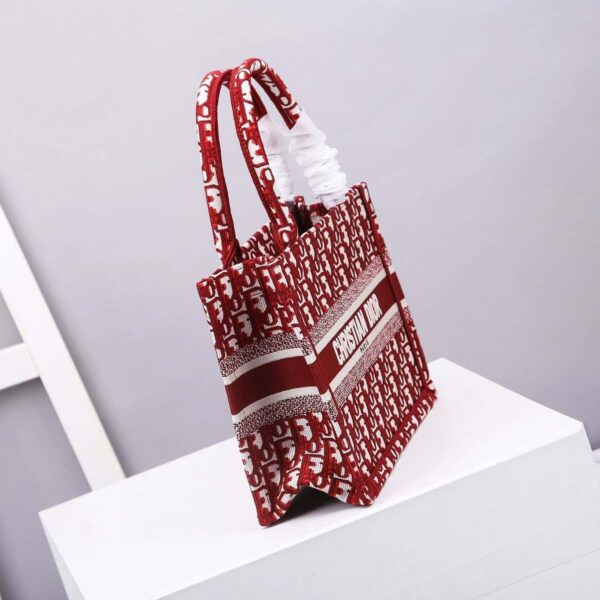 1:1 Replica Christian Dior Small Dior Book Tote Red, For Women, Women’s Handbags 26.5cm/10.5in CD M1265ZRIW_M17E