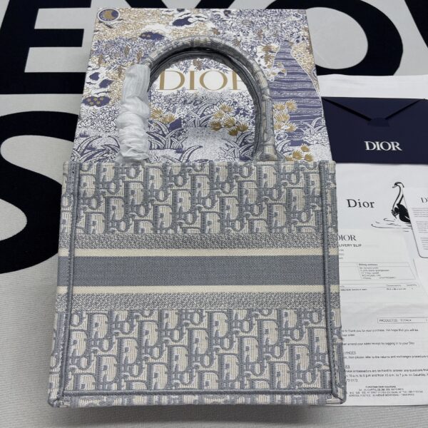 1:1 Replica Christian Dior Small Dior Book Tote Violet, For Women, Women’s Handbags 26.5cm/10.5in CD