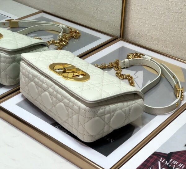 1:1 Replica Christian Dior Small Dior Caro Bag, White, For Women Women’s Handbags, Shoulder Bags, Crossbody Bags, 20cm CD M9241UWHC_M35U