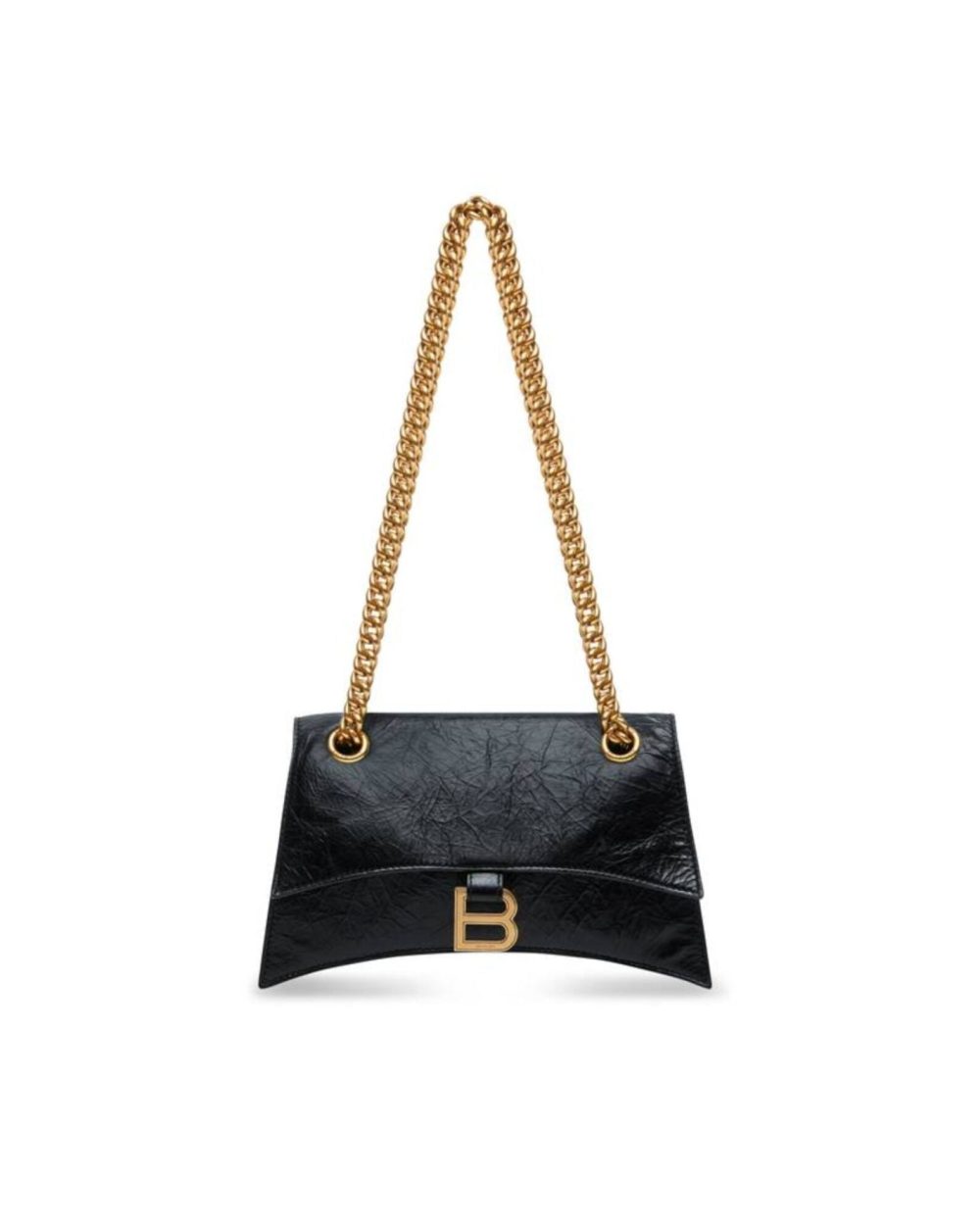 Crush Small Chain Bag In Black For Women 9.8in/ 25cm 716351210IT1000