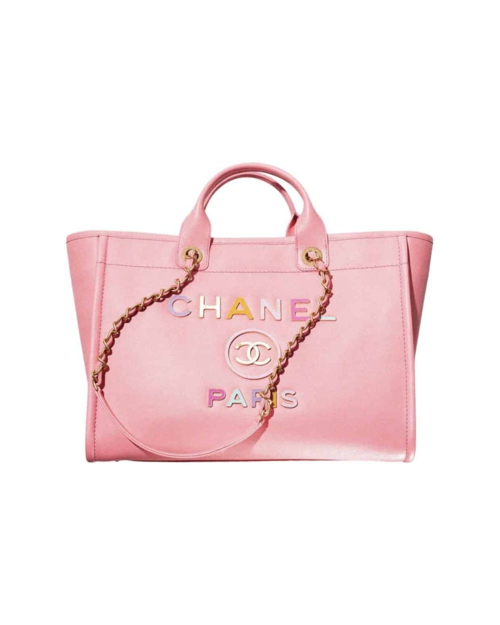 [REP 1:1] Deauville Shopping Bag Large 22S Coral Pink For Women A66941 B08030 NH621