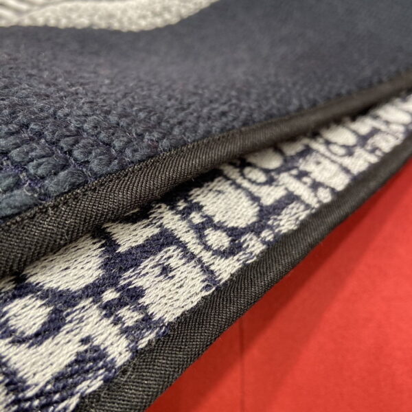 Dior Oblique University Reversible Scarf Blue 79in/200cm