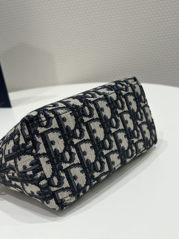1:1 Replica Diortravel Nomad Pouch Blue For Women 6in/ 15cm