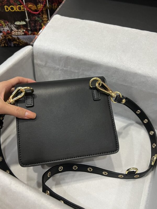 Dolce & Gabbana Crossbody 3.5 Bag Black For Women 6.9in/18cm DG BB7037AW57680999