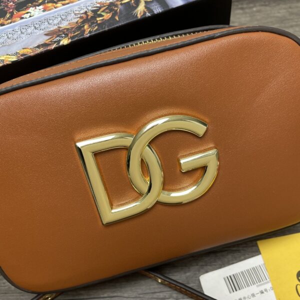 Dolce & Gabbana Crossbody 3.5 Bag Brown For Women 7.5in/19cm DG