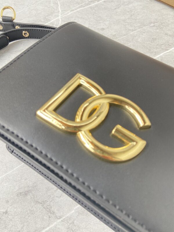 Dolce & Gabbana Crossbody 3.5 Bag Grey For Women 6.9in/18cm DG