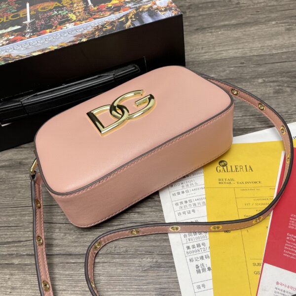 Dolce & Gabbana Crossbody 3.5 Bag Light Pink For Women 7.5in/19cm DG