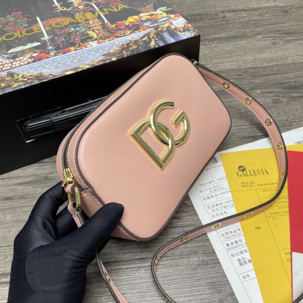 Dolce & Gabbana Crossbody 3.5 Bag Light Pink For Women 7.5in/19cm DG